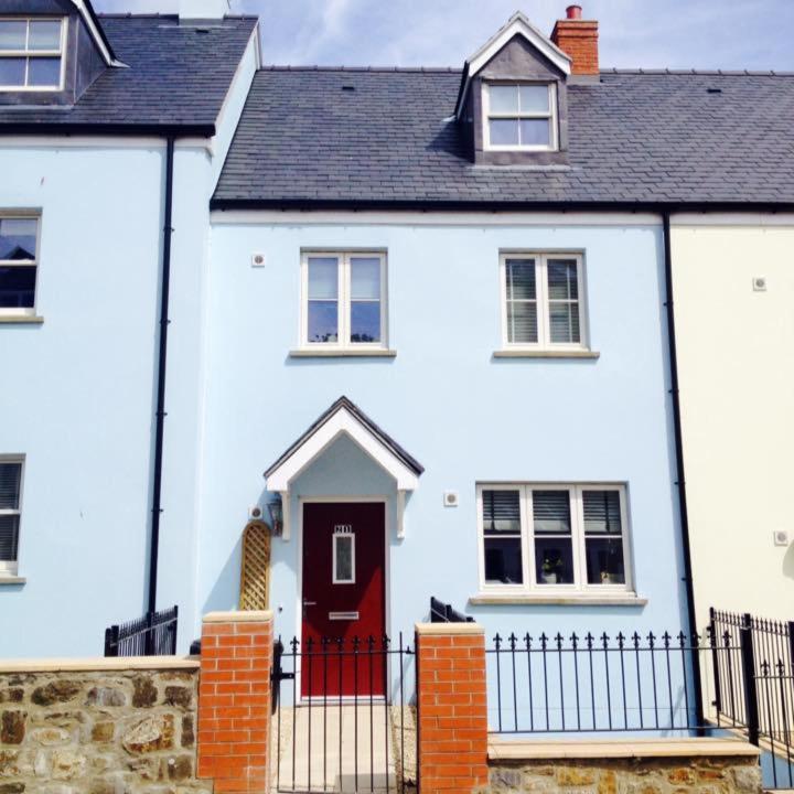 Central Modern Townhouse In Saundersfoot Villa Bagian luar foto